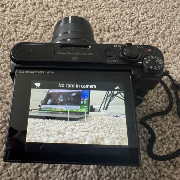 Canon PowerShot SX740 HS Digital Camera – 20.3 Megapixels, Black - Picture 5 of 8